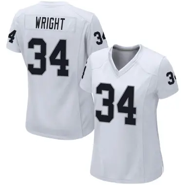 Women's Nike Las Vegas Raiders K.J. Wright Jersey - White Game