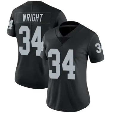 Women's Nike Las Vegas Raiders K.J. Wright Team Color Vapor Untouchable Jersey - Black Limited
