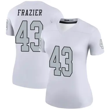 Women's Nike Las Vegas Raiders Kavon Frazier Color Rush Jersey - White Legend