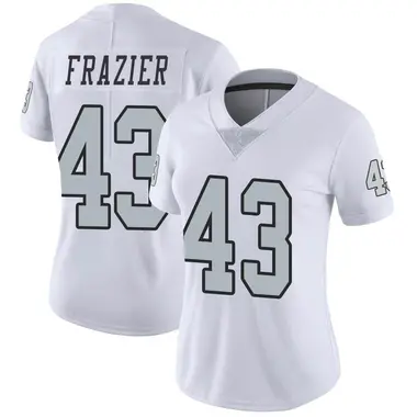 Women's Nike Las Vegas Raiders Kavon Frazier Color Rush Jersey - White Limited