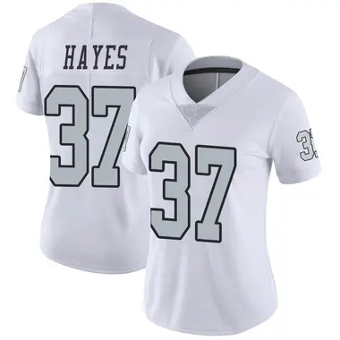 Women's Nike Las Vegas Raiders Lester Hayes Color Rush Jersey - White Limited