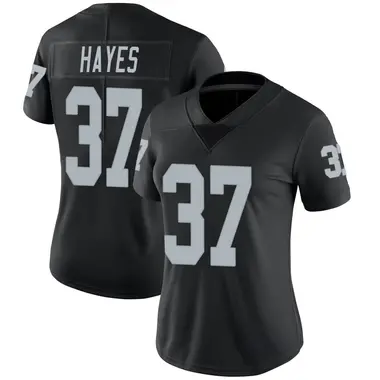 Women's Nike Las Vegas Raiders Lester Hayes Team Color Vapor Untouchable Jersey - Black Limited