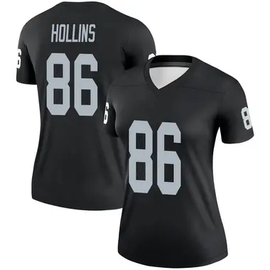 Women's Nike Las Vegas Raiders Mack Hollins Jersey - Black Legend