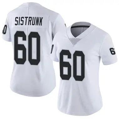 Women's Nike Las Vegas Raiders Otis Sistrunk Vapor Untouchable Jersey - White Limited