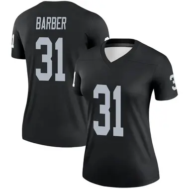 Women's Nike Las Vegas Raiders Peyton Barber Jersey - Black Legend
