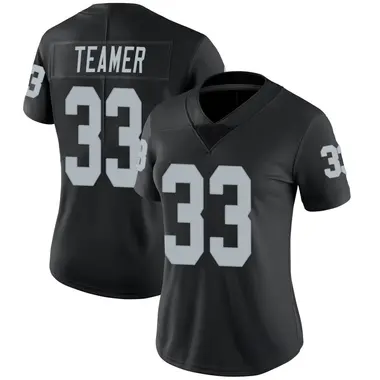 Women's Nike Las Vegas Raiders Roderic Teamer Team Color Vapor Untouchable Jersey - Black Limited