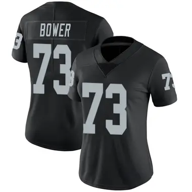 Women's Nike Las Vegas Raiders Tashawn Bower Team Color Vapor Untouchable Jersey - Black Limited