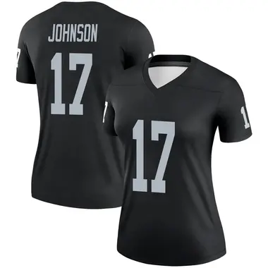 Women's Nike Las Vegas Raiders Tyron Johnson Jersey - Black Legend