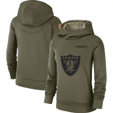 raiders salute to service hoodie