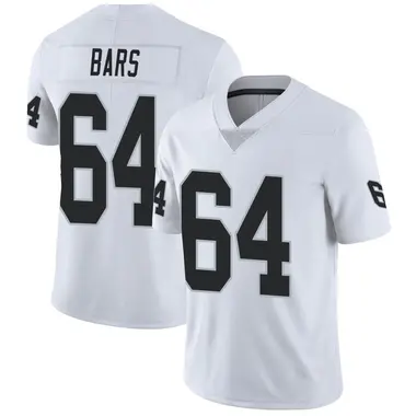 Youth Nike Las Vegas Raiders Alex Bars Vapor Untouchable Jersey - White Limited
