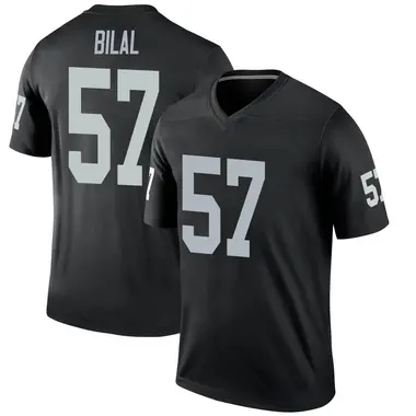 Youth Nike Las Vegas Raiders Asmar Bilal Jersey - Black Legend