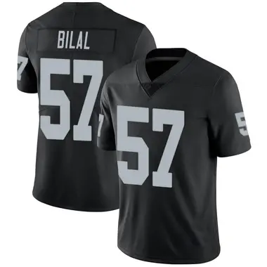 Youth Nike Las Vegas Raiders Asmar Bilal Team Color Vapor Untouchable Jersey - Black Limited