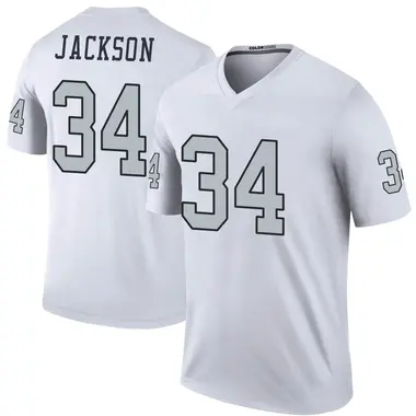 Youth Nike Las Vegas Raiders Bo Jackson Color Rush Jersey - White Legend