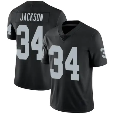 Youth Nike Las Vegas Raiders Bo Jackson Team Color Vapor Untouchable Jersey - Black Limited