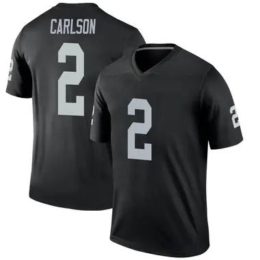 Youth Nike Las Vegas Raiders Daniel Carlson Jersey - Black Legend
