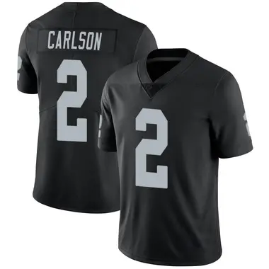 Youth Nike Las Vegas Raiders Daniel Carlson Team Color Vapor Untouchable Jersey - Black Limited