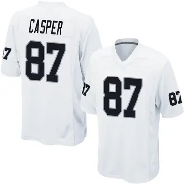 Youth Nike Las Vegas Raiders Dave Casper Jersey - White Game
