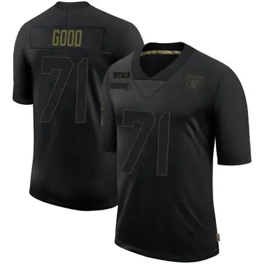 Youth Nike Las Vegas Raiders Denzelle Good 2020 Salute To Service Jersey - Black Limited