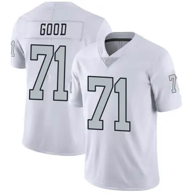 Youth Nike Las Vegas Raiders Denzelle Good Color Rush Jersey - White Limited