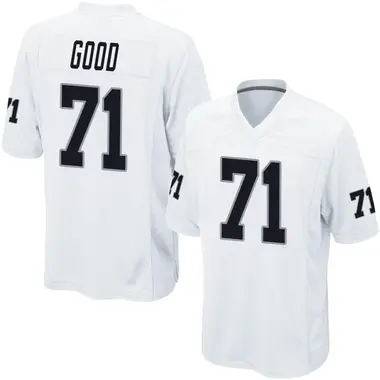 Youth Nike Las Vegas Raiders Denzelle Good Jersey - White Game
