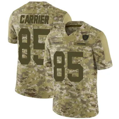 Youth Nike Las Vegas Raiders Derek Carrier 2018 Salute to Service Jersey - Camo Limited
