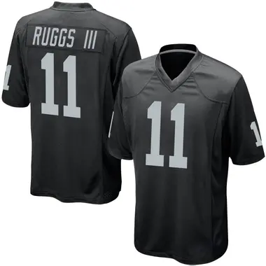 Youth Nike Las Vegas Raiders Henry Ruggs III Team Color Jersey - Black Game