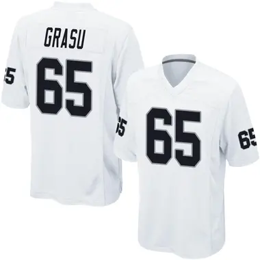 Youth Nike Las Vegas Raiders Hroniss Grasu Jersey - White Game