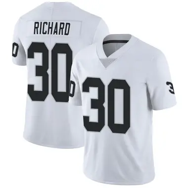 Youth Nike Las Vegas Raiders Jalen Richard Vapor Untouchable Jersey - White Limited