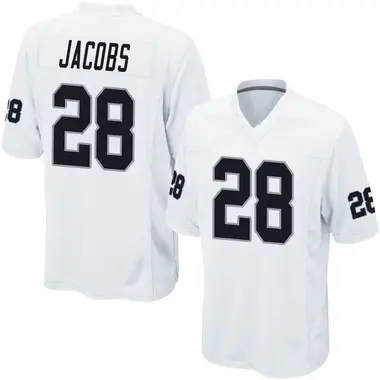 Youth Nike Las Vegas Raiders Josh Jacobs Jersey - White Game