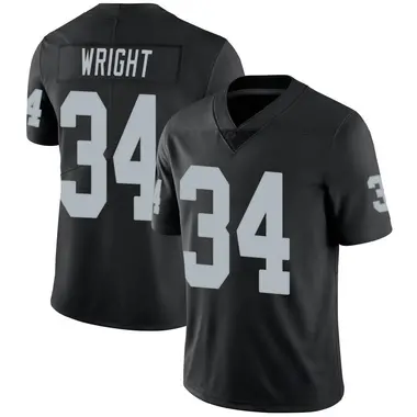Youth Nike Las Vegas Raiders K.J. Wright Team Color Vapor Untouchable Jersey - Black Limited