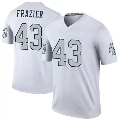 Youth Nike Las Vegas Raiders Kavon Frazier Color Rush Jersey - White Legend