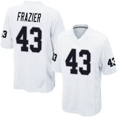 Youth Nike Las Vegas Raiders Kavon Frazier Jersey - White Game