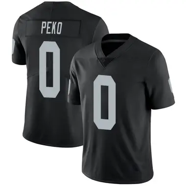 Youth Nike Las Vegas Raiders Kyle Peko Team Color Vapor Untouchable Jersey - Black Limited