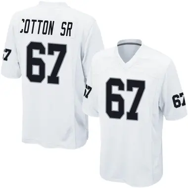 Youth Nike Las Vegas Raiders Lester Cotton Sr. Jersey - White Game