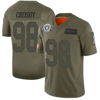 Youth Nike Las Vegas Raiders Maxx Crosby 2019 Salute to Service Jersey - Camo Limited