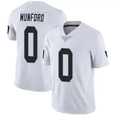 Youth Nike Las Vegas Raiders Thayer Munford Vapor Untouchable Jersey - White Limited